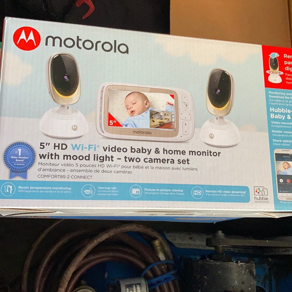 Video baby home monitor